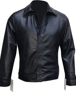 Men’s New Motorcycle Black Biker Real