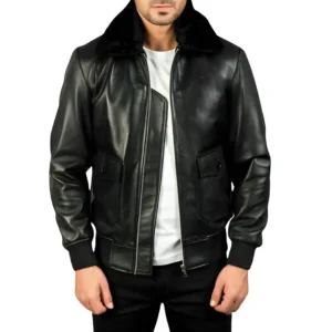 G-1 Aviator Black Jacket