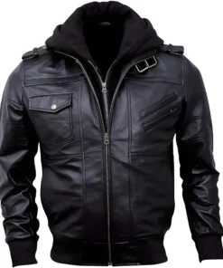 Muzqey Bomber Genuine Leather Men’s Jacket