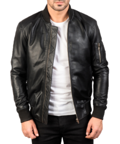 Bomber Genuine Leather Men’s Jacket