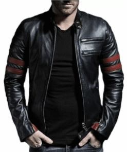 Muzqey Men’s Genuine Lambskin Leather Jacket
