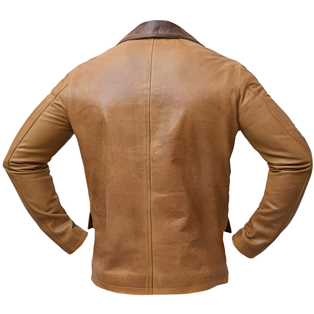 Red Dead Redemption II - Arthur Morgan Tan Brown Real Leather Jacket - RDR2 - Image 4