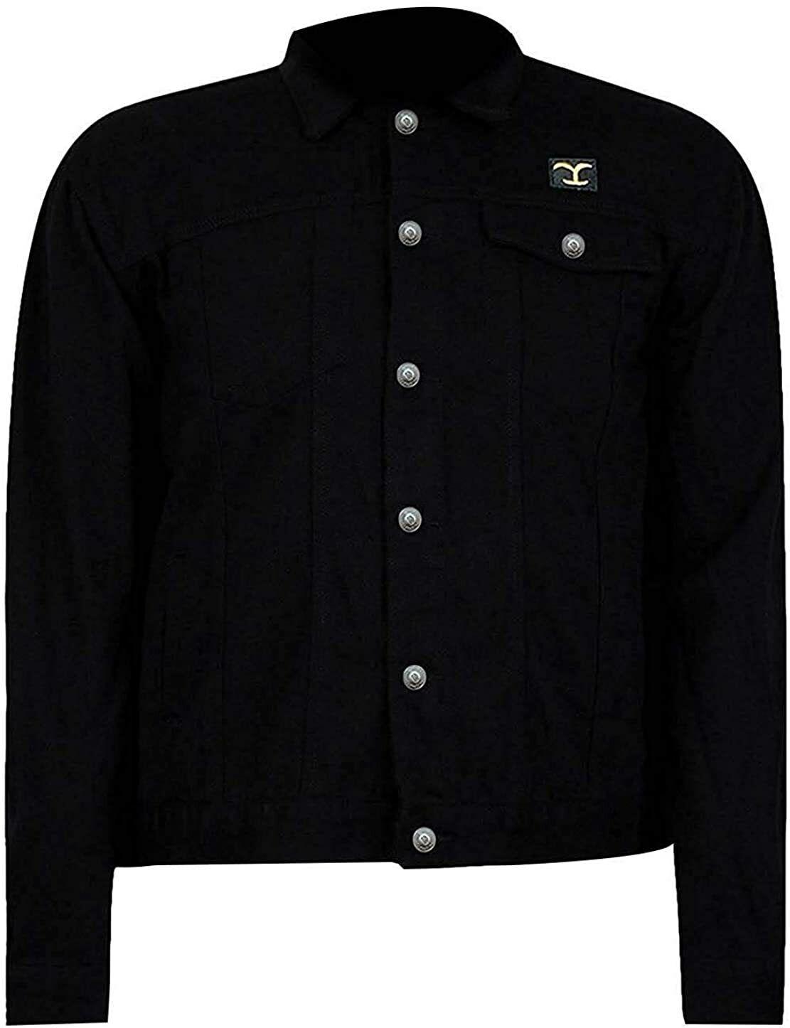 Men's Cole Hauser TV Series Stylish Cowboy Black Jacket - Image 2