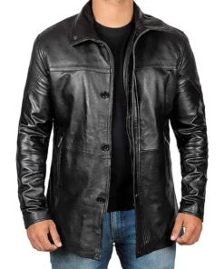 Muzqey Leather Jacket Lambskin Black Leather